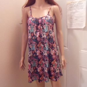 Colorful Spaghetti Strap Dress size XL/XXL. Home Made